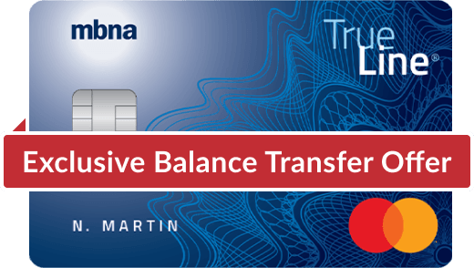 MBNA True Line ® Mastercard ® credit card