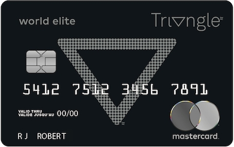 Triangle® World Elite Mastercard® credit card
